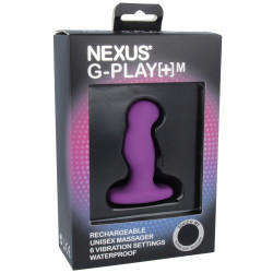 Nexus Plug prostatique Vibrant G-Play M Nexus 7.5 x 2.9cm Violet